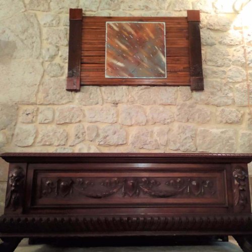 Quadro in legno di arte contemporanea 'Bolidi Cursori' Ambientato 2 Quadro in legno di arte contemporanea 'Bolidi Cursori' Ambientato 2