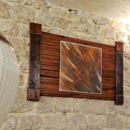Quadro in legno di arte contemporanea 'Bolidi Cursori' Ambientato 3 Quadro-in-legno-di-arte-contemporanea-Bolidi-Cursori-Ambientato-3